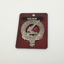 Gunn Clan Crest Badge in Pewter