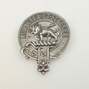 Pollock Clan Crest Badge in Pewter