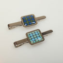 Tartan Square Tie Slide