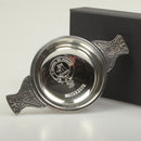 MacGregor Clan Crest Engraved Quaich.