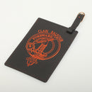 Balfour Clan Crest Engraved PU Leather Luggage Tag