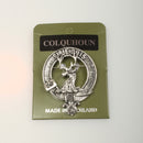 Colquhoun Clan Crest Badge in Pewter