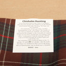 Wool Tartan Pocket Square in Chisholm Hunting Modern Tartan