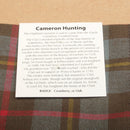 Wool Mini Sash in Cameron Hunting Weathered Tartan