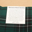 Wool Tartan Pocket Square in MacLean Hunting Modern Tartan