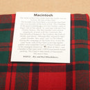 Wool Tartan Pocket Square in MacKintosh (MacIntosh) Modern Tartan