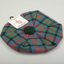 Lightweight Tartan Tam and Scarf Set in Logan and MacLennan Ancient