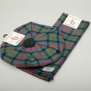 Lightweight Tartan Tam and Scarf Set in Logan and MacLennan Ancient