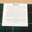 Wool Strip Ribbon in Duncan Modern Tartan - 5 Strips, Choose your Width