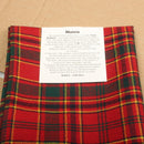 Wool Tartan Pocket Square in Munro Ancient Tartan