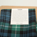 Wool Tartan Pocket Square in Lamont Ancient Tartan