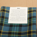 Wool Strip Ribbon in Weir Ancient Tartan - 5 Strips, Choose Your Width