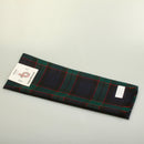 Wool Scarf in Fletcher Modern Tartan showcasing its lightweight design, vibrant colors, and fashionable tartan pattern, ideal for stylish men and women.