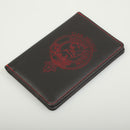 Melville Clan Crest Leather Passport Cover