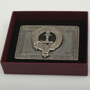 Henderson Pewter Clan Crest Buckle For Kilt Belts