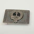 Henderson Pewter Clan Crest Buckle For Kilt Belts