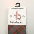 Pure Wool Tie in Cameron Hunting Weathered Tartan