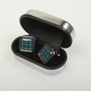Campbell of Argyll Modern Tartan Cufflinks - Choose Your Shape