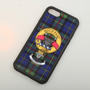 MacLeod Tartan and Clan Crest iPhone Rubber Case
