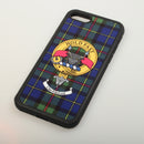 MacLeod Tartan and Clan Crest iPhone Rubber Case