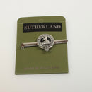Sutherland Clan Crest Pewter Tie Slide