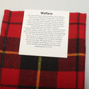 Wool Tartan Pocket Square in Wallace Modern Tartan