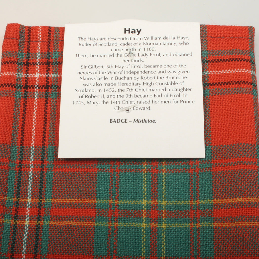 Hay Ancient Tartan Wool Ribbon Strips