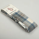 Wool Strip Ribbon in Stewart Muted Blue Weathered Tartan - 5 Strips, Choose Your Width