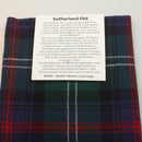 Pocket Square in Sutherland Old Modern Tartan