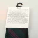 Close-up view of the Pure Wool Tie in Baird Modern Tartan, highlighting the luxurious texture and quality craftsmanship.