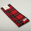 Wool Scarf in Ramsay Red Modern Tartan, made from 100% pure new wool and featuring a vibrant plaid pattern, perfect for adding warmth and style to any outfit.