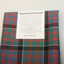Full Length Sash in MacDonald of Clanranald Ancient Tartan