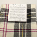 Wool Strip Ribbon in MacPherson Dress Tartan - 5 Strips, Choose Your Width