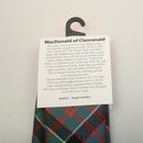 Pure Wool Tie in MacDonald of Clanranald Ancient Tartan