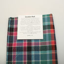 Scarf in Gordon Red Ancient Wool Tartan