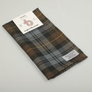 Wool Tartan Pocket Square in Gordon Weathered Tartan