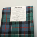 Wool Tartan Pocket Square in Leslie Hunting Ancient Tartan