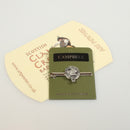 Campbell Clan Crest Pewter Tie Slide