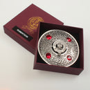 Robertson Clan Crest Pewter Plaid Brooch