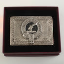Elliot Pewter Clan Crest Buckle For Kilt Belts