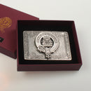 Cameron Pewter Clan Crest Buckle For Kilt Belts