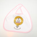 MacDonald of Clanranald Clan Crest Baby Bib
