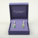 Heathergems Celtic Silver Earrings