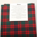 Wool Scarf in Skene Modern Tartan.