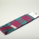 Lambswool Scarf in Lindsay Ancient Tartan showcasing its vibrant colors and luxurious softness, perfect for any outfit.