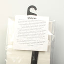 Close-up of the Duncan Ancient Tartan Bow Tie's adjustable elastic strap and clip, emphasizing its quality and ease of use for a comfortable fit.