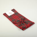 Wool Mini Sash in Ross Red Modern Tartan