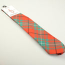 Pure Wool Tie in MacAulay Red Ancient Tartan.