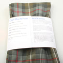 Close-up of the Luxury Lightweight Scarf in MacKenzie Weathered Tartan, highlighting the quality fabric and iconic tartan pattern.