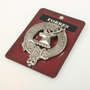 Forbes Clan Crest Badge in Pewter